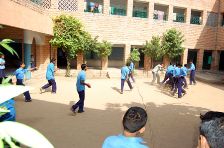 Playing Activities (Kabbadi)